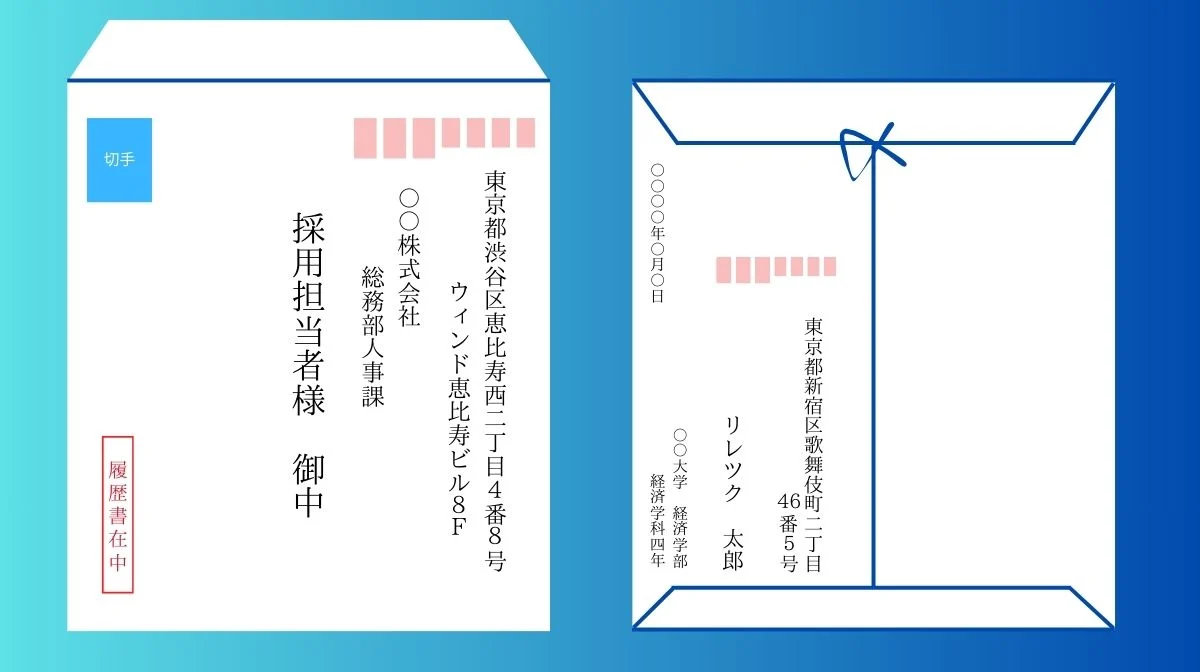 表面(宛名)の書き方ステップ解説