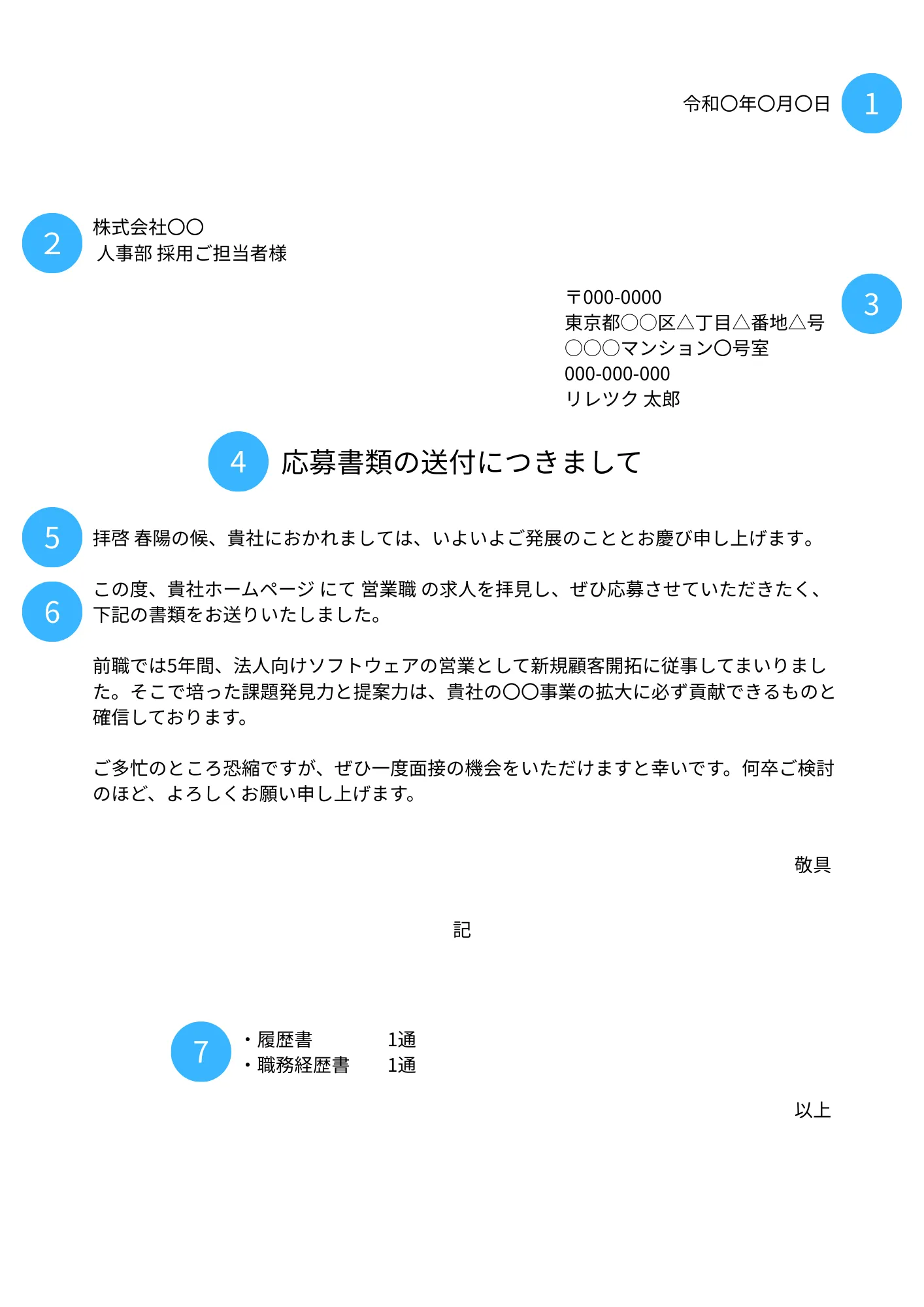 【基本編】これだけ押さえればOK!送付状の基本構成と例文