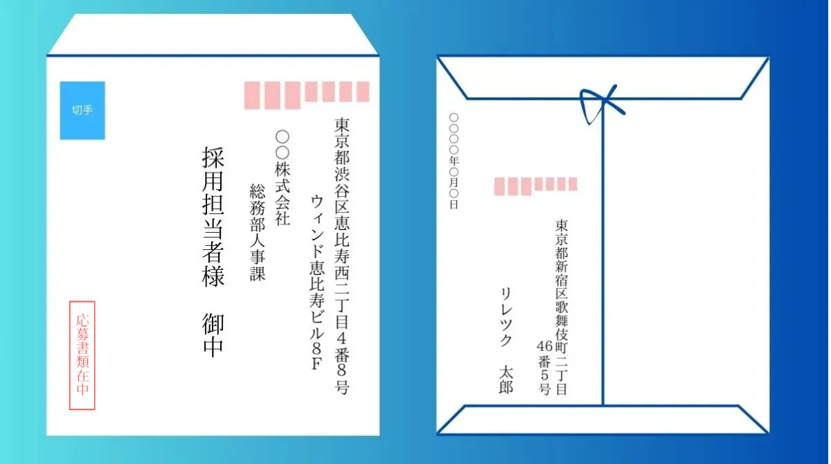 封筒の選び方と宛名の書き方