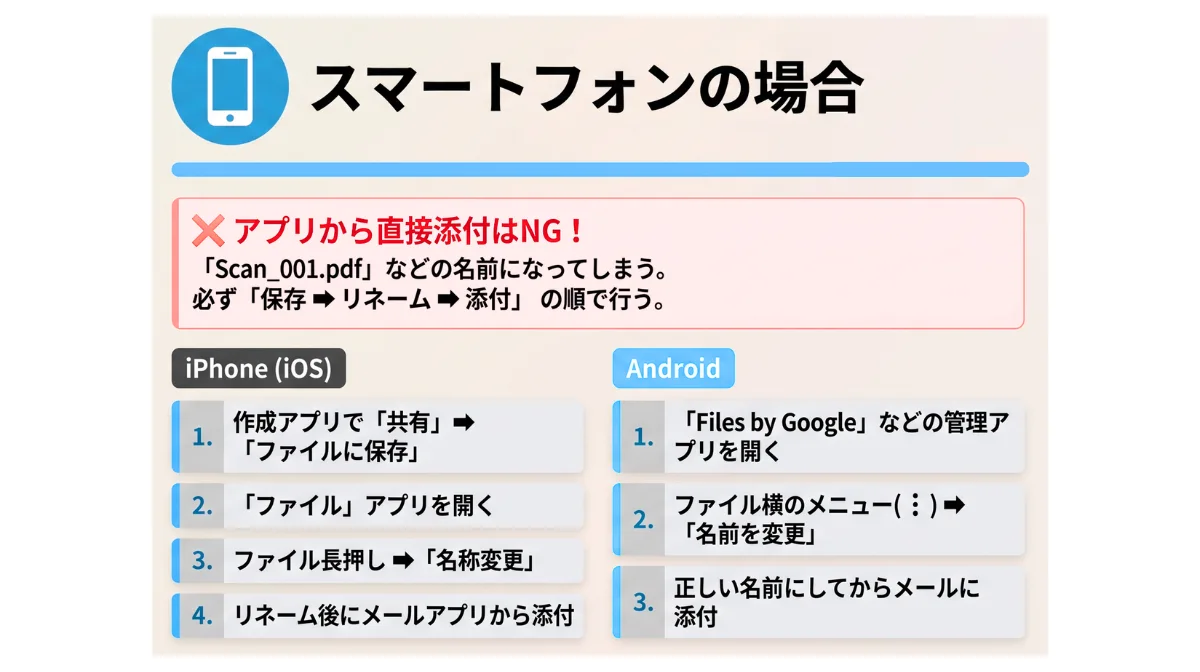 スマートフォン (iPhone/Android) の場合