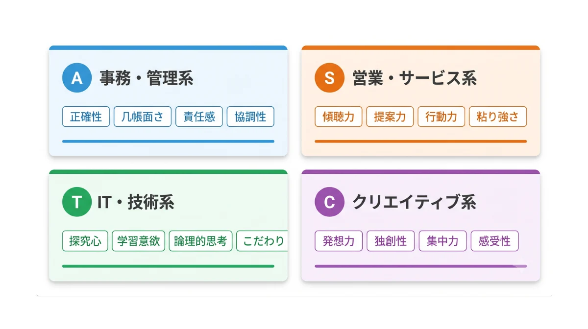 アピールすべき長所の選び方