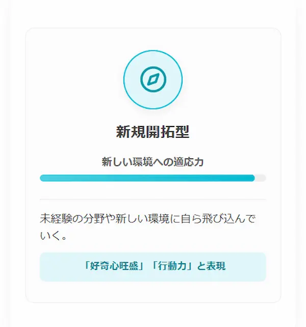 新規開拓型