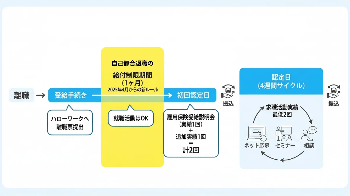 失業保険の認定に必要な「求職活動実績」とは？