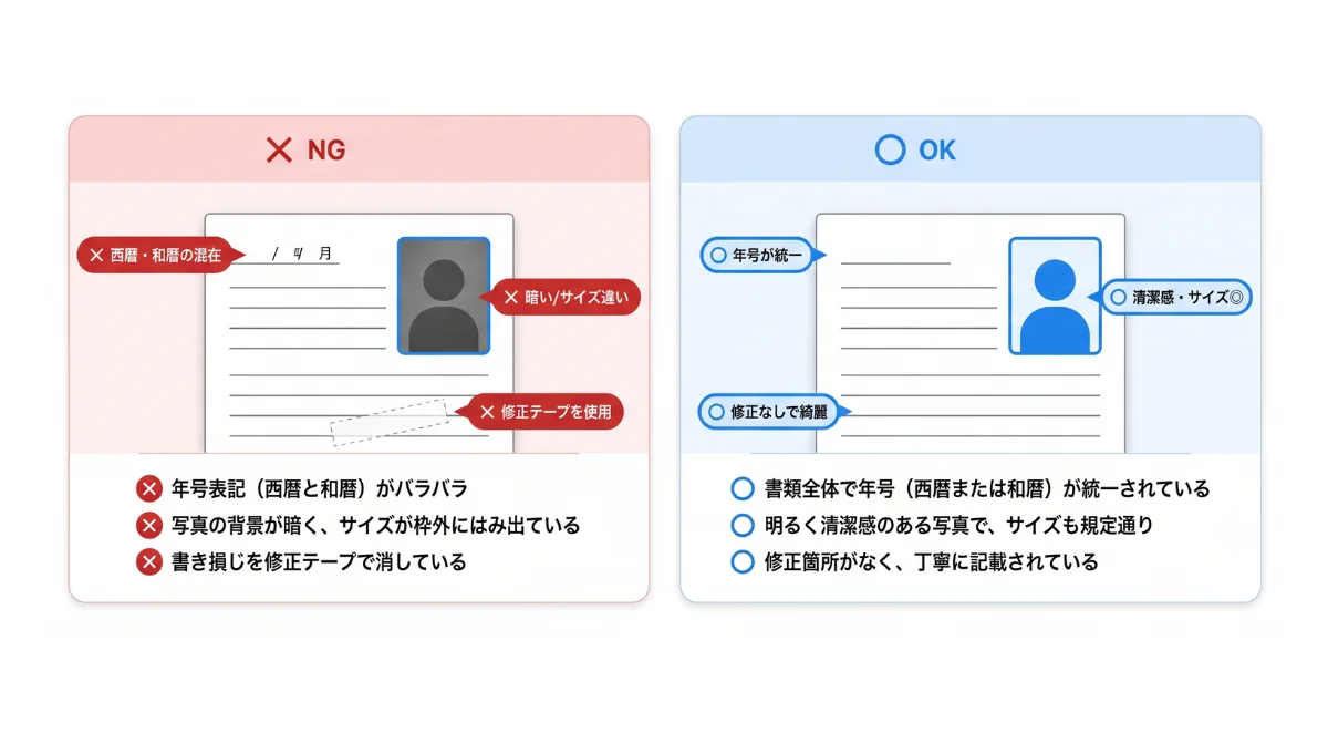 【項目別】薬剤師の履歴書の正しい書き方（基本ルール編）