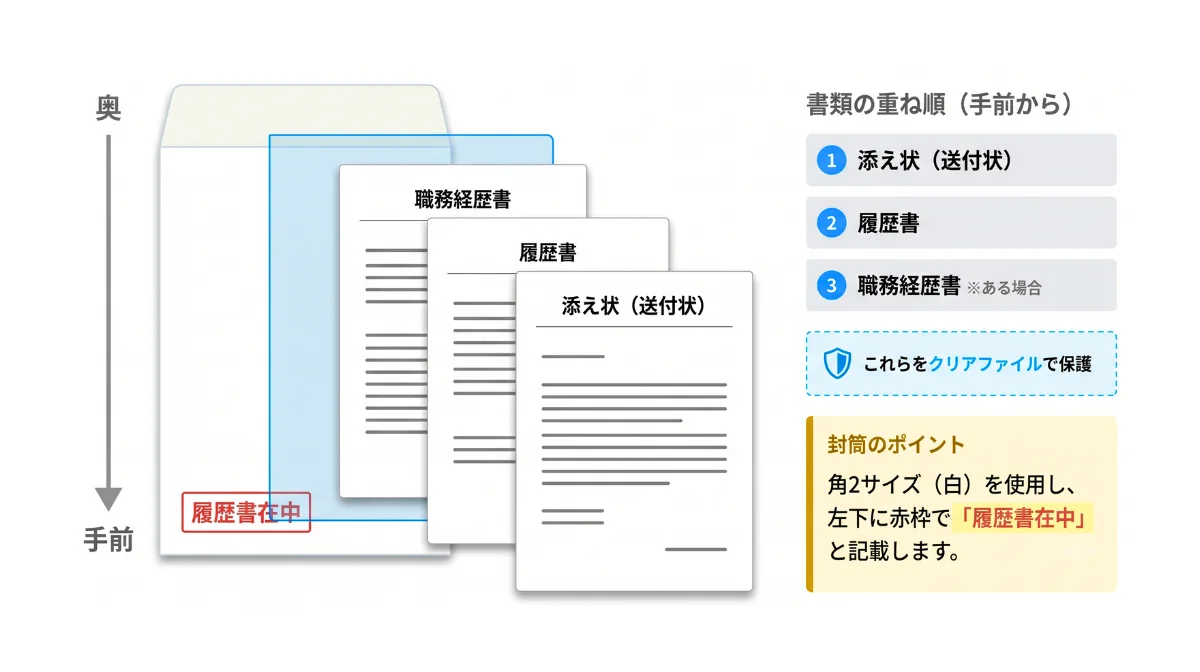 提出時の具体的な配慮